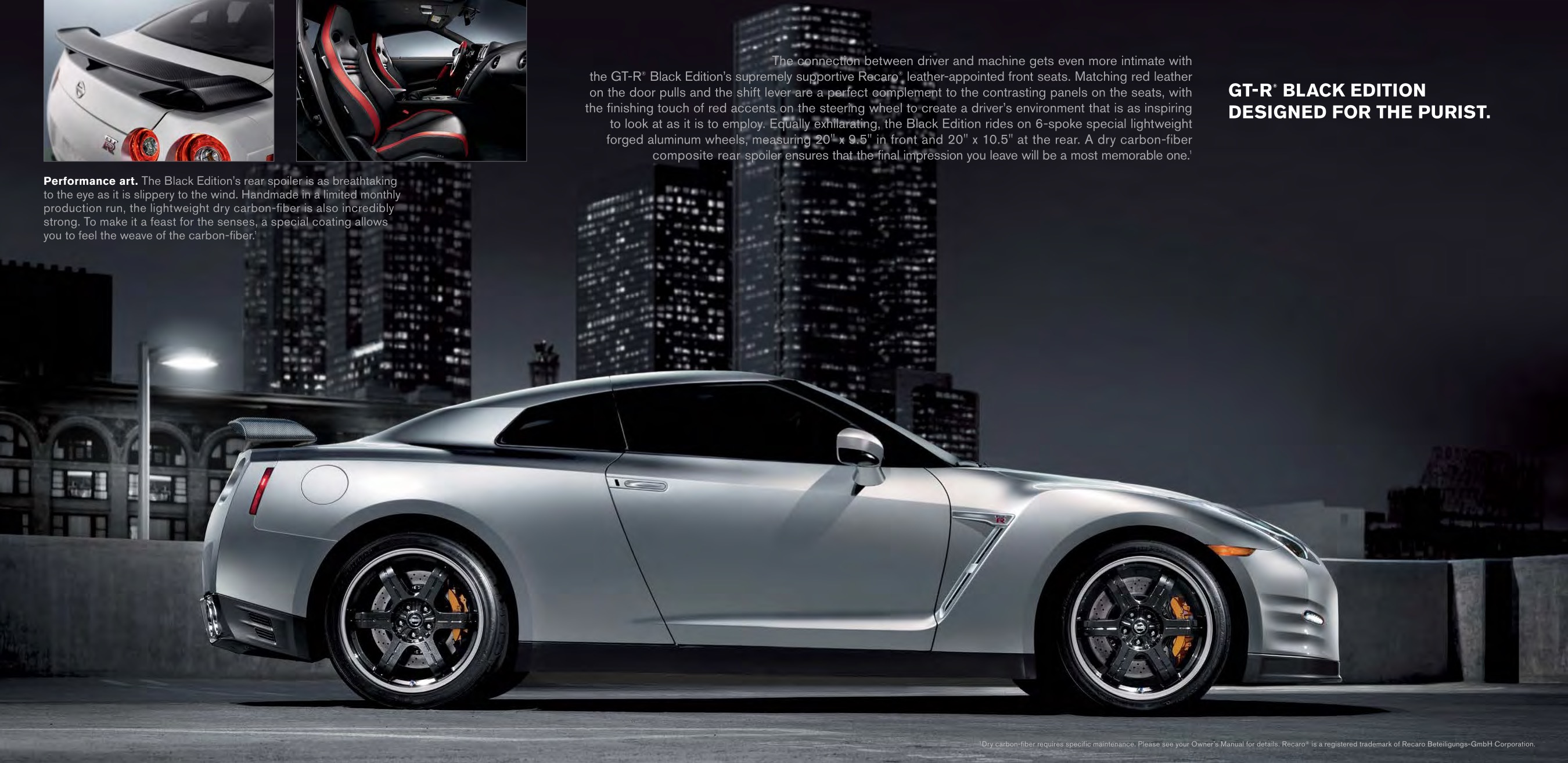 2015 Nissan GT-R Brochure Page 24